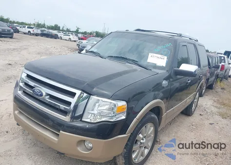 2014 Ford Expedition King Ranch from USA, damaged, VIN 1FMJU1J52EEF62528